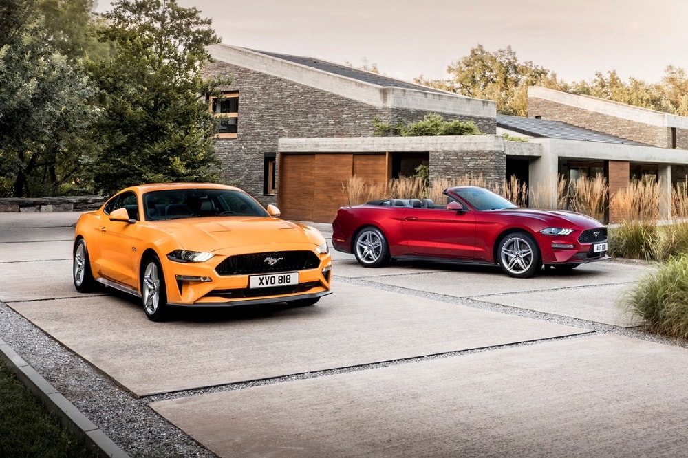 Ford Mustang Cabrio 2.3 viercilinder 290 PS manual  (2018-2024)